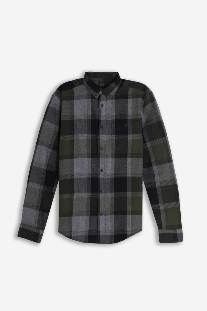 CAMICIA CON QUADRI FLANELLA F VERDONE