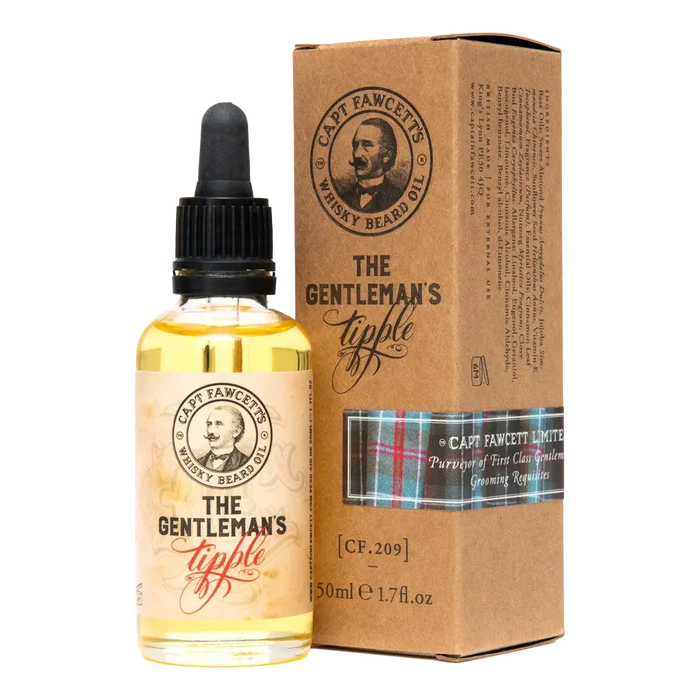 Captain Fawcett's Gentleman's Tipple Whisky skjeggolje