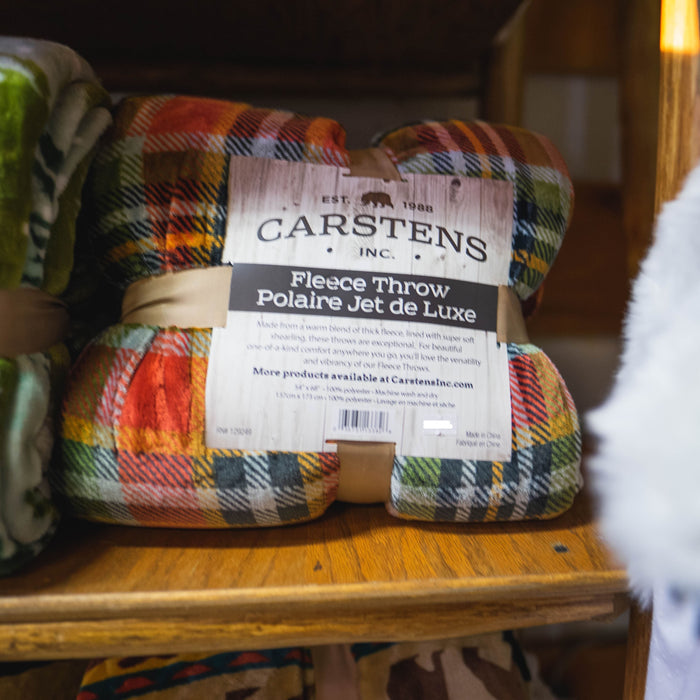 Rust and Sage Plaid