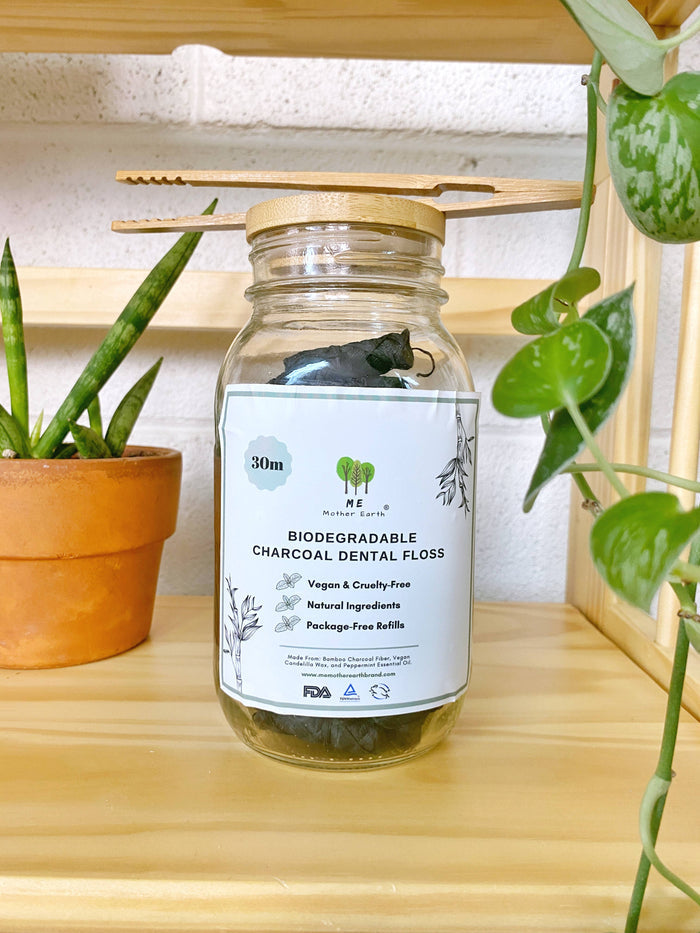 Charcoal Dental Floss | Biodegradable & Vegan