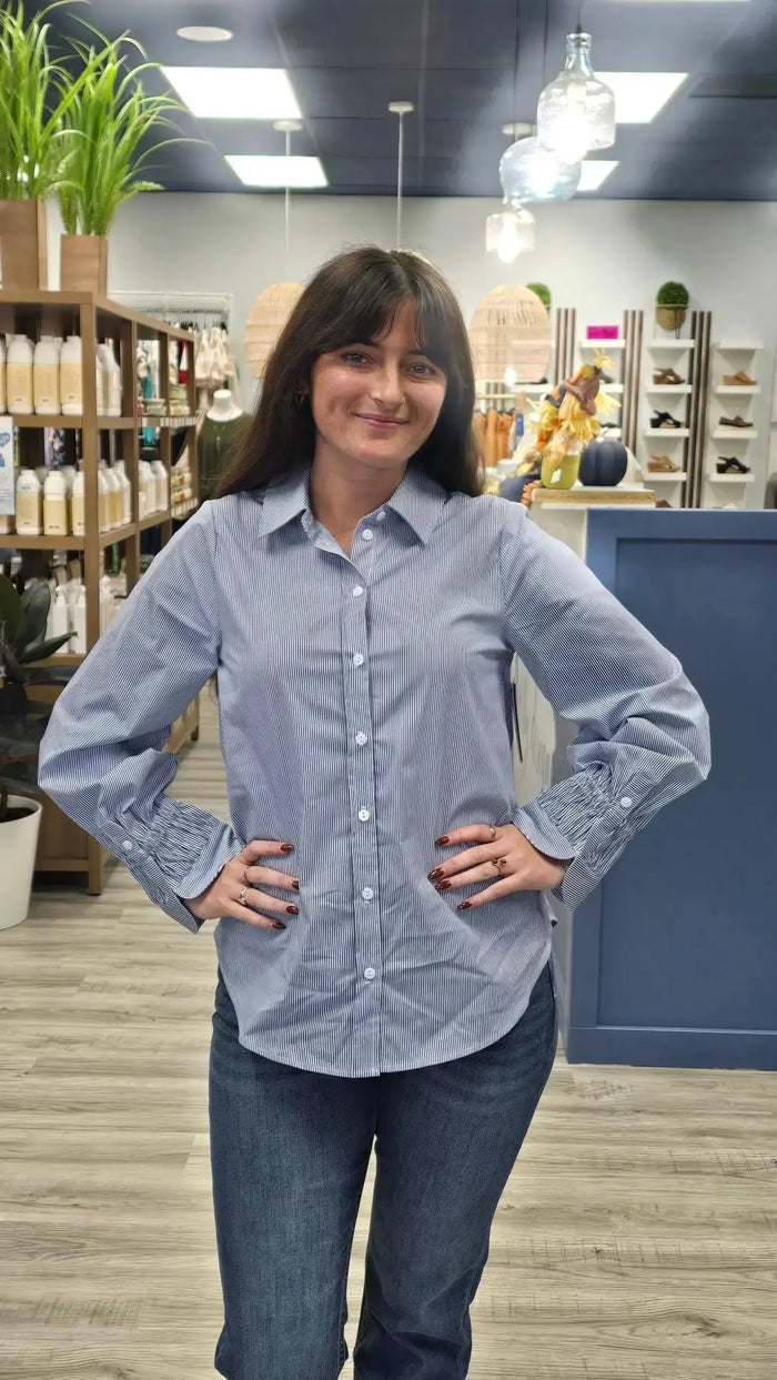 Charlotte Striped Shirt Liverpool