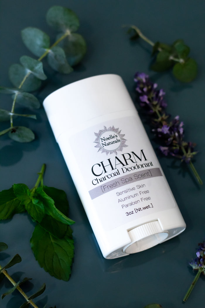 Charm Organic Charcoal Deodorant [Fresh Spa Scent]