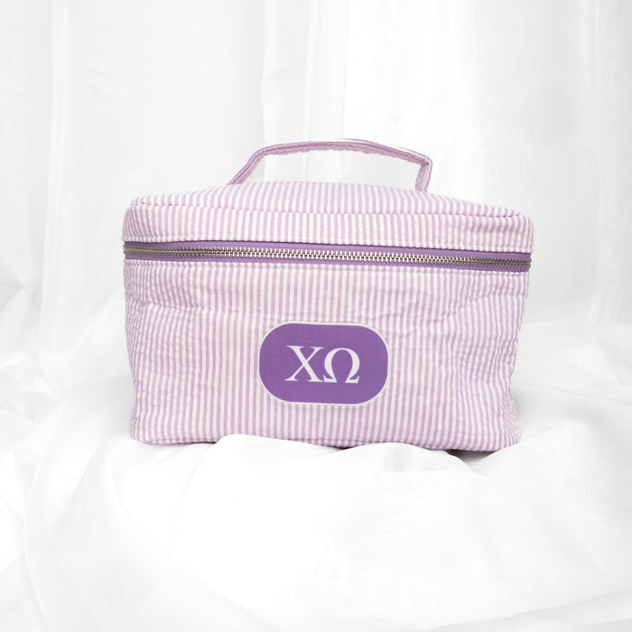 Chi Omega Large Cosmetic Bag