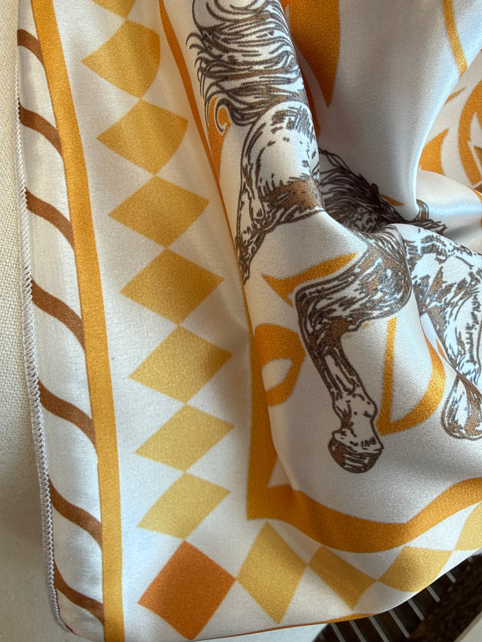 Citrus Bronc Rodeo Wild Rag Scarf