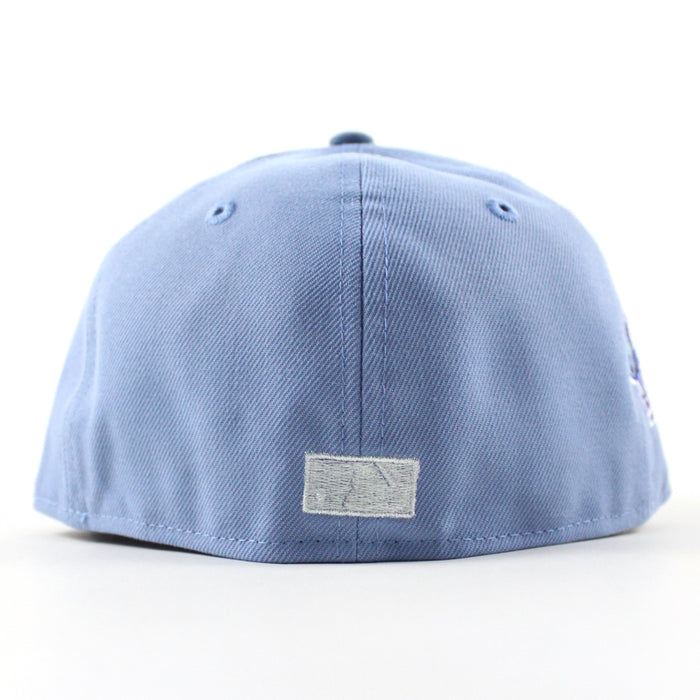 Cleveland Indians Jacobs Field New Era 59Fifty Fitted Hat (Birdseye Blue Gray Under Brim)