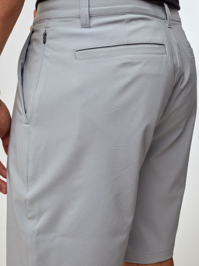 our Everyday 2.0 Short moves with you # Cloud Grey Everyday Shorts 2.0 | Updated Fit | Fresh Clean Threads