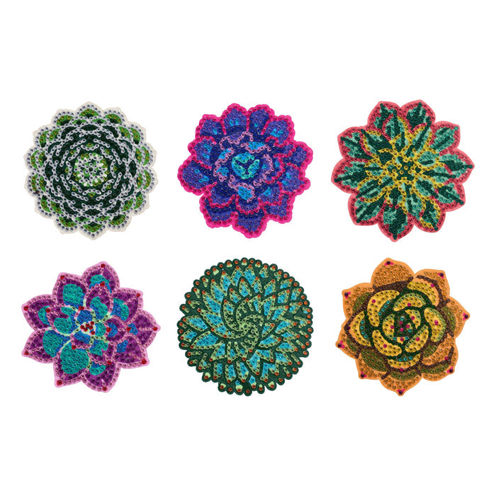 Coasters - Succulents - Diamond Art Club DIY Kit