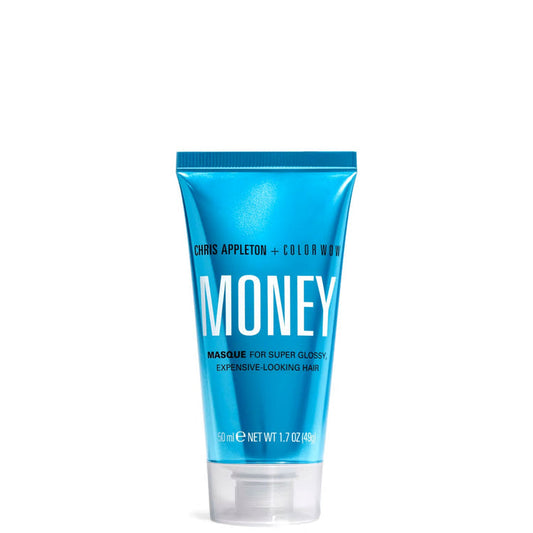 Color Wow and Chris Appleton Money Travel Masque for hair care, 50ml, moisturizing treatment in a sleek container