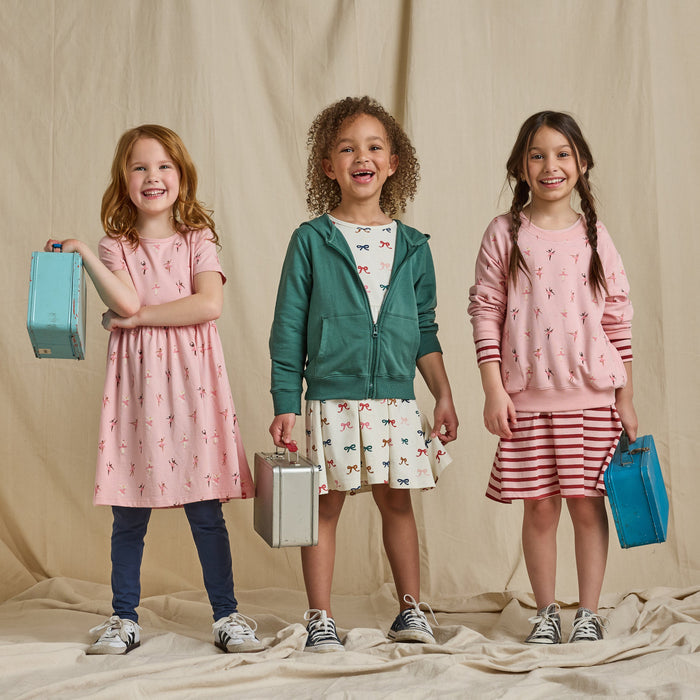 Coop Kids by Pink Chicken Play Sweatshirt in Tiny Ballerinas