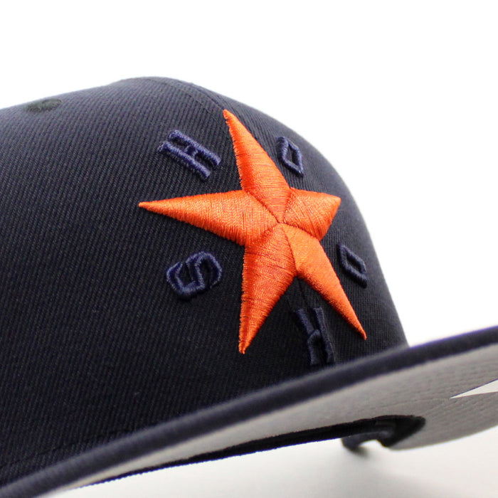 Corpus Christi Hooks x Houston Astros New Era 59Fifty Fitted Cap (Navy Gray Under Brim)