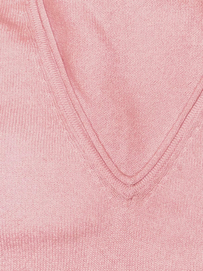 crush cashmere koda v neck tee