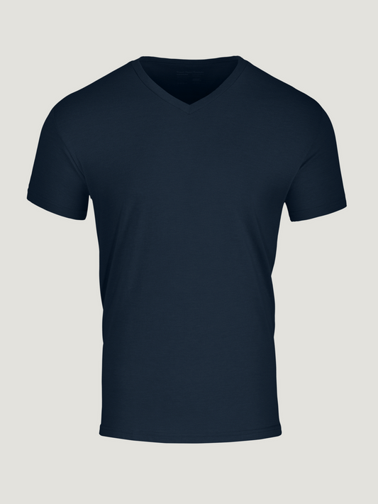 Dark Navy V-Neck Tee Shirts | Men's V-Neck Tees Collection