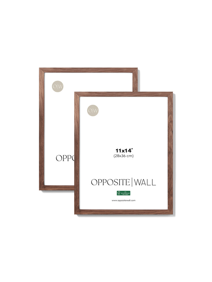 Dark Oak Frame (2 Pack), 11x14 in | 28x36 cm