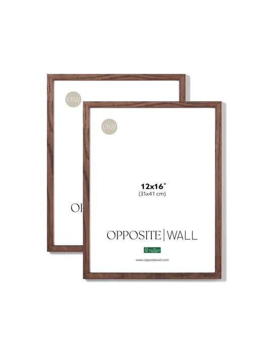 Dark Oak Frame (2 Pack), 12x16 in | 31x41 cm