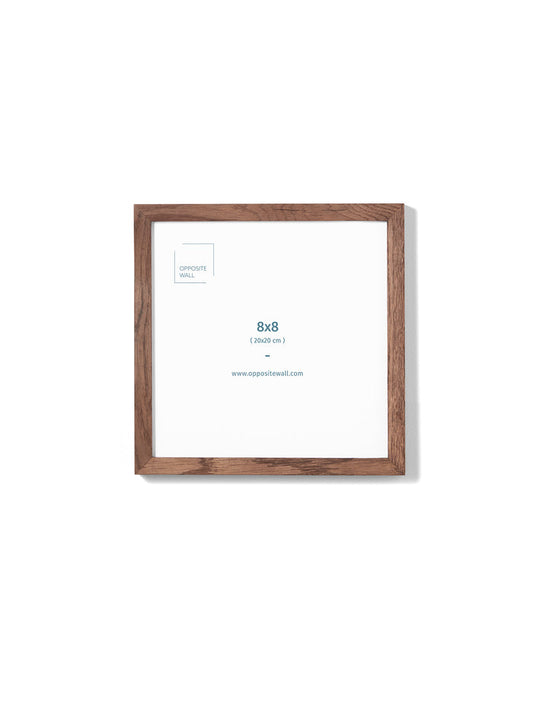 Dark Oak Frame, 8x8 in | 20x20 cm