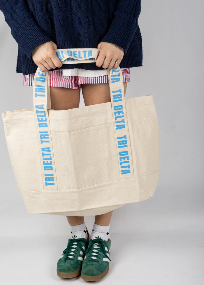 Delta Delta Delta Spring Tote Bag