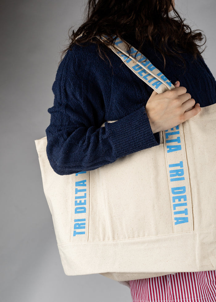 Delta Delta Delta Spring Tote Bag