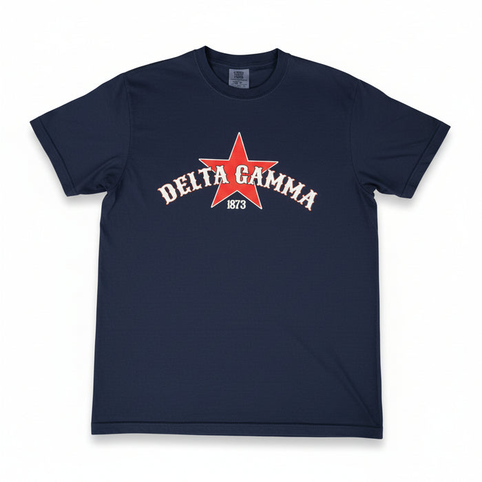 Delta Gamma Navy Star T-shirt