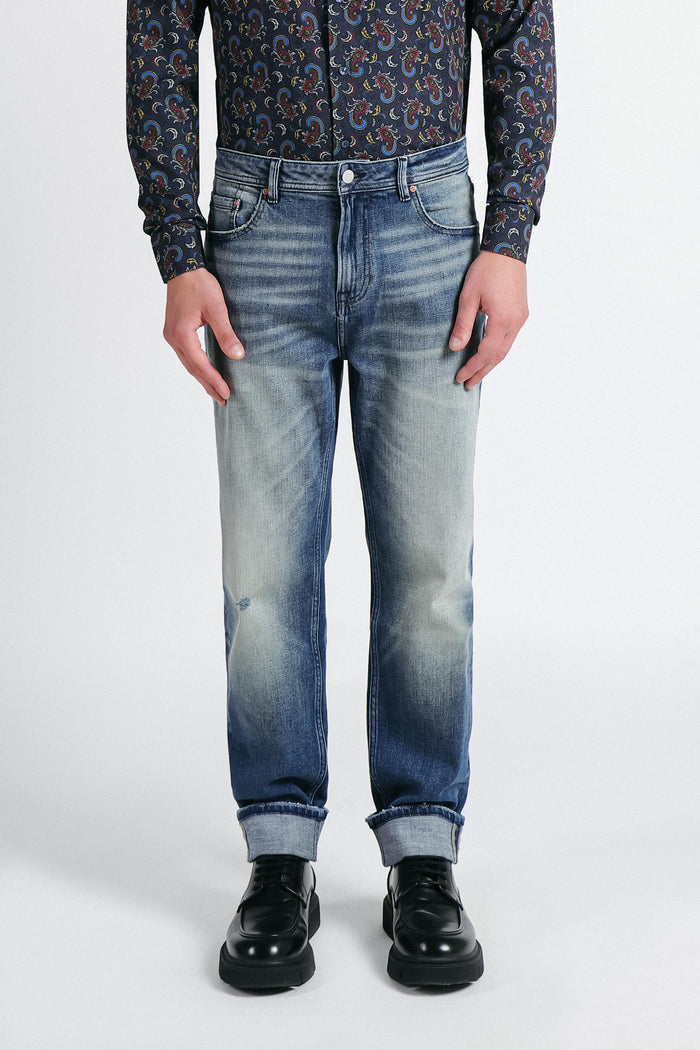 DENIM LOOSE FIT POLVERE