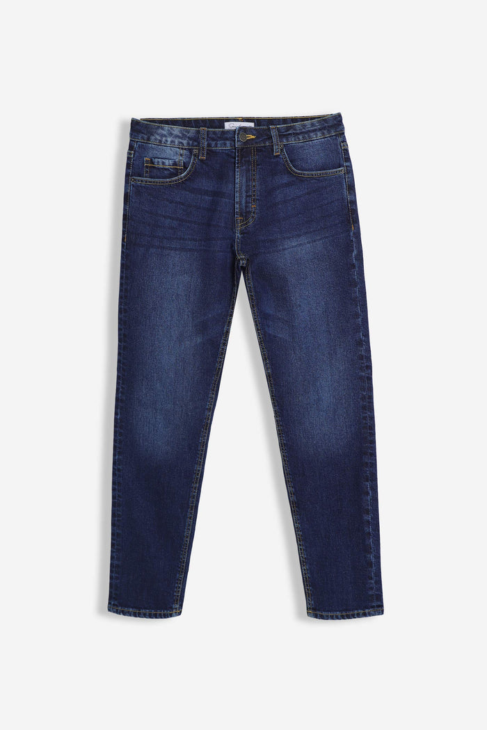 DENIM REGULAR FIT BLEU