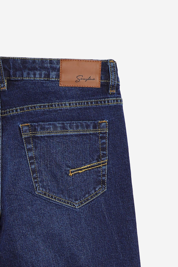 DENIM REGULAR FIT BLEU