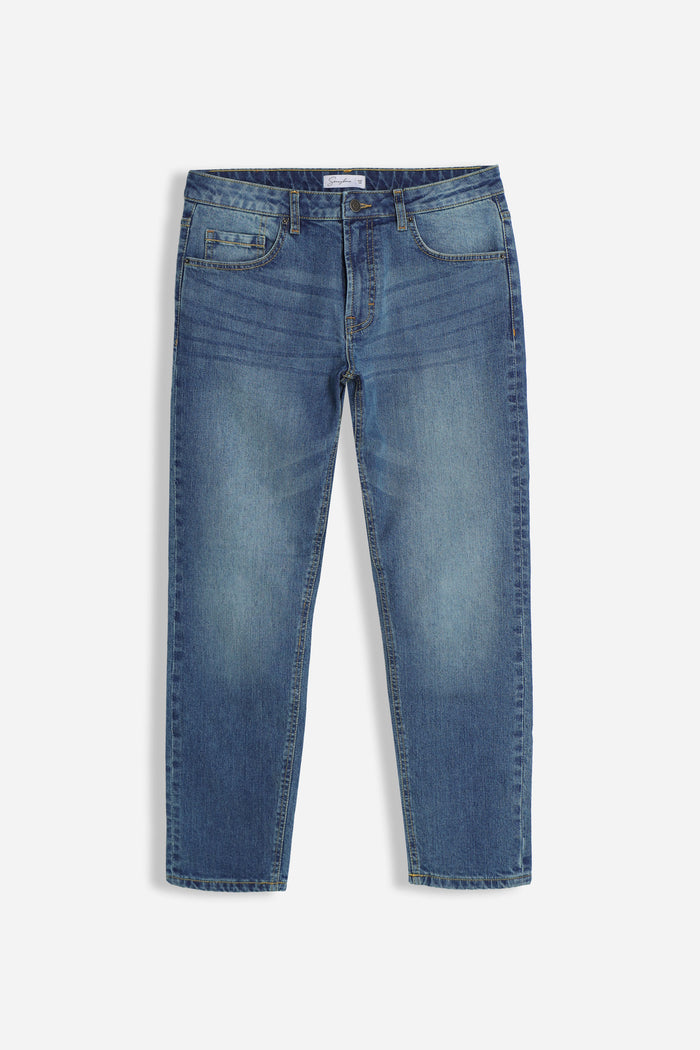 DENIM REGULAR FIT INDACO