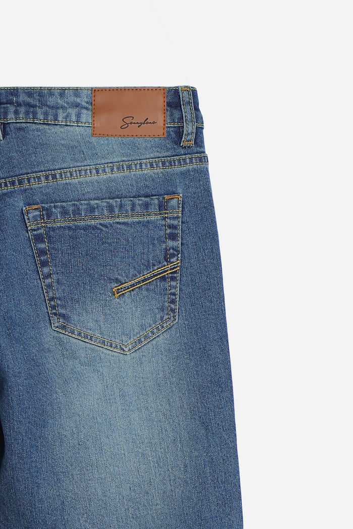 DENIM REGULAR FIT INDACO