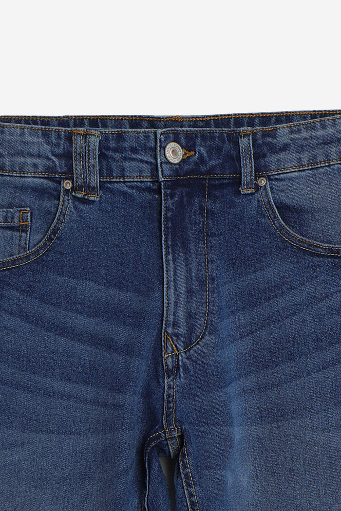 DENIM SLIM FIT BLEU
