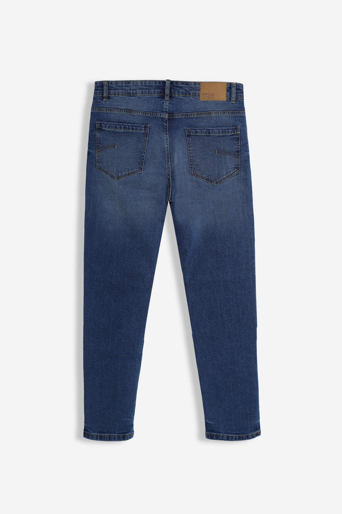 DENIM SLIM FIT BLEU