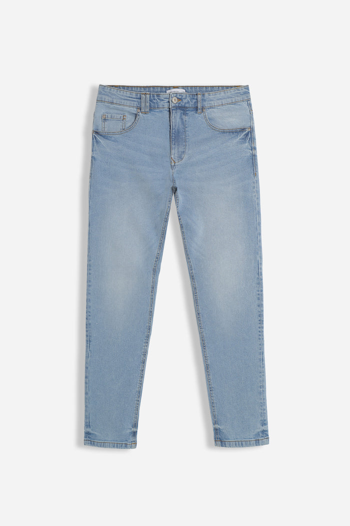 DENIM SLIM FIT CELESTE
