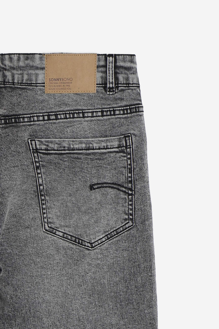 DENIM SLIM FIT GRIGIO