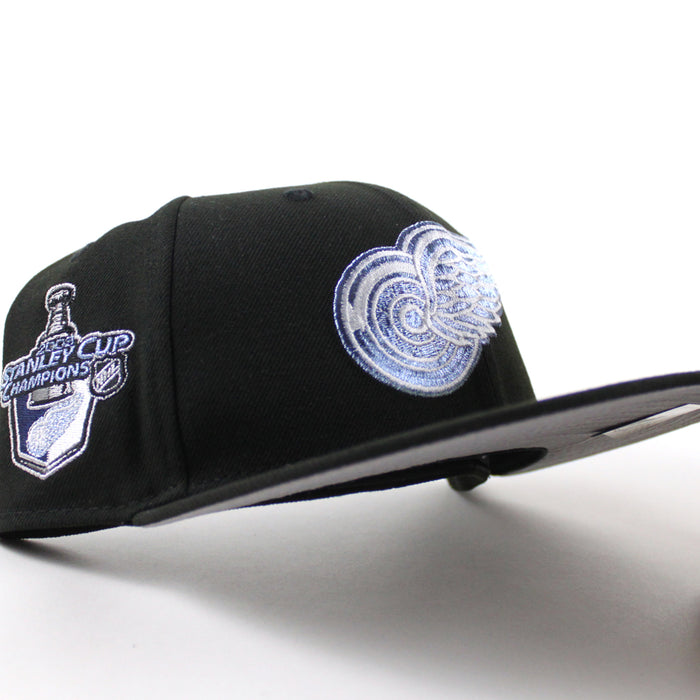 Detroit Red Wings Stanley Cup Champions New Era 59Fifty Fitted Hat (Black Gray Under brim)