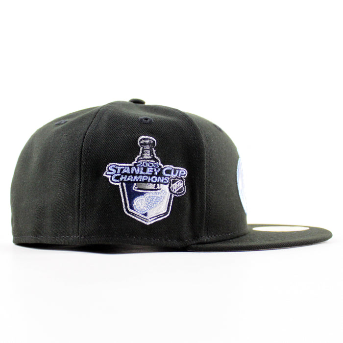 Detroit Red Wings Stanley Cup Champions New Era 59Fifty Fitted Hat (Black Gray Under brim)