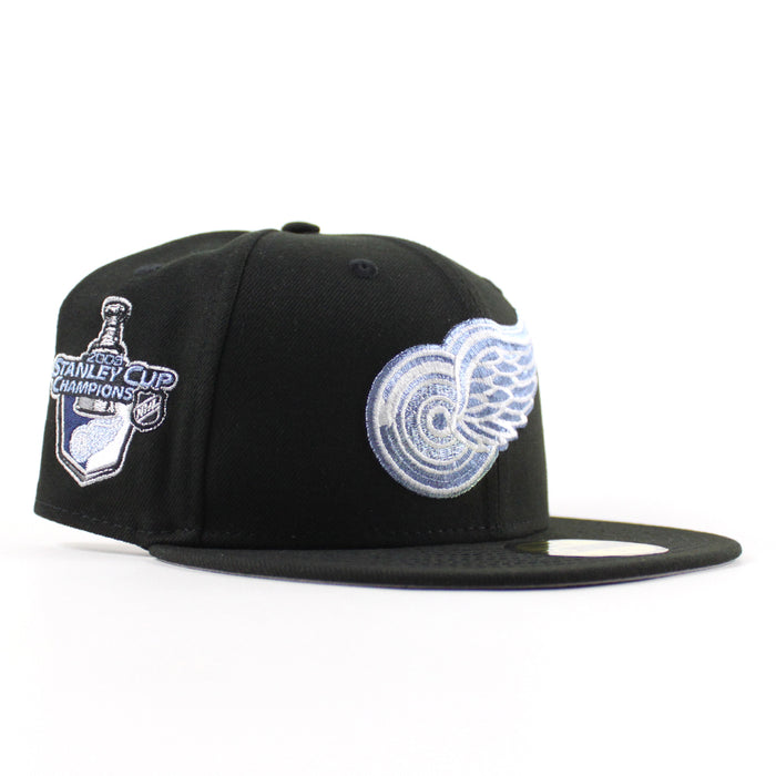 Detroit Red Wings Stanley Cup Champions New Era 59Fifty Fitted Hat (Black Gray Under brim)