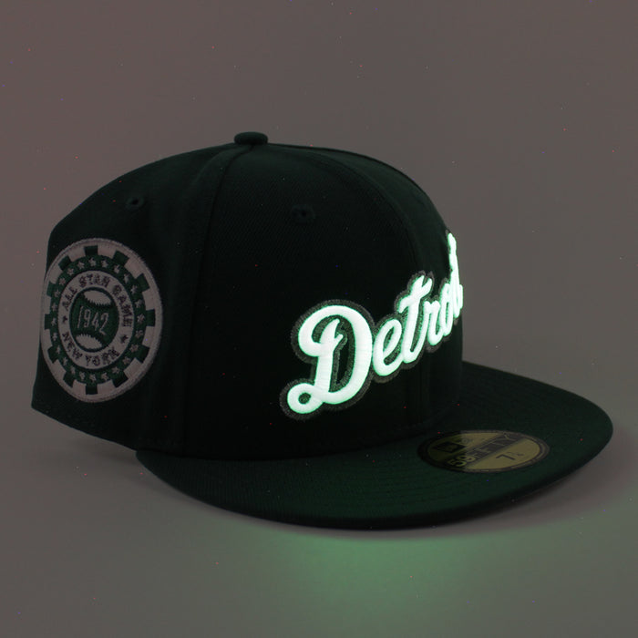 Detroit Tigers 1942 All Star Game New Era 59Fifty Fitted Hat (Dark Green Gray Under Brim)