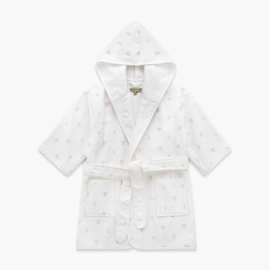 Children's bathrobe in Ditsy Floral - Pink