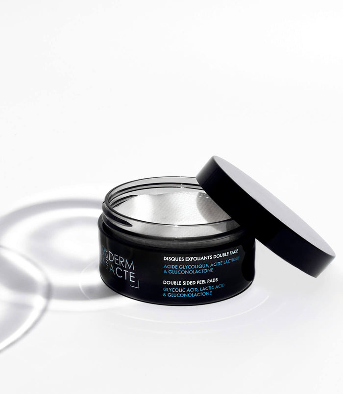 Dobbeltsidet peel-pads