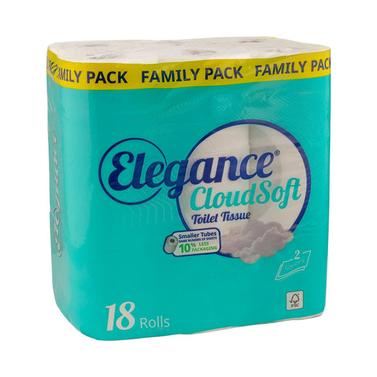 Elegance 2 Ply Toilet Roll - 18 Pack 264765