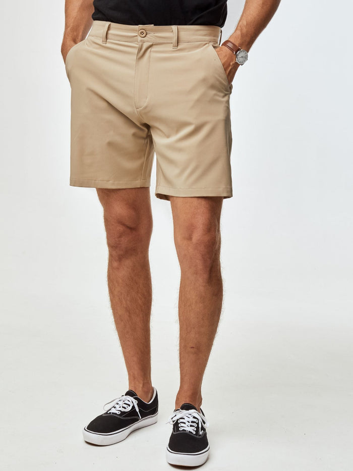Colors you love, lengths you need # Khaki Everyday Shorts 2.0 | 4-Pack | Fresh Clean Threads