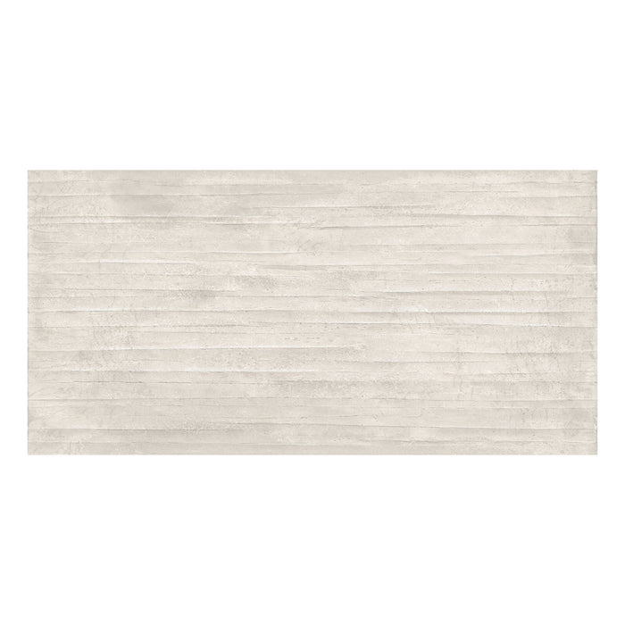 Fabrika White Decor 60x120 Tile Emil