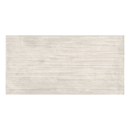 Fabrika White Decor 60x120 Tile Emil