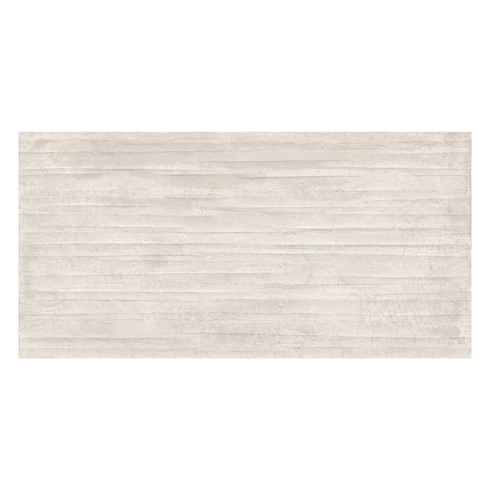 Fabrika White Decor 60x120 Tile Emil