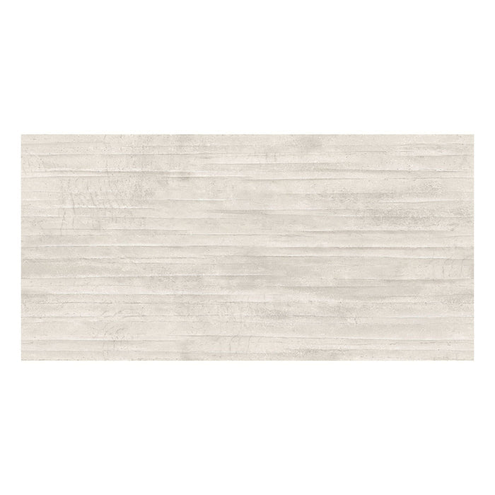 Fabrika White Decor 60x120 Tile Emil