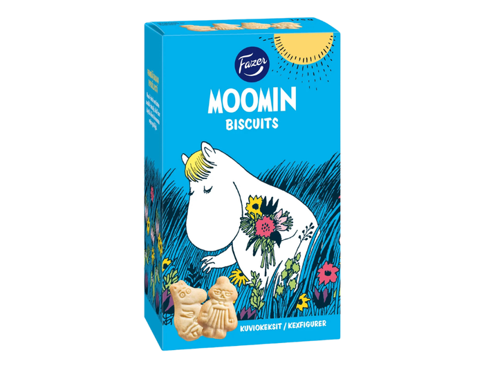 Fazer Moomin Biscuits 175g (6.17 oz) – Authentic Nordic Butter Biscuits with Moomin Characters