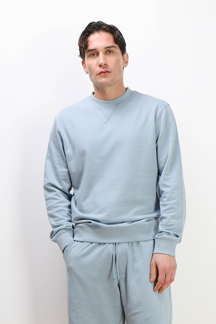 FELPA GIROCOLLO BASIC POLVERE