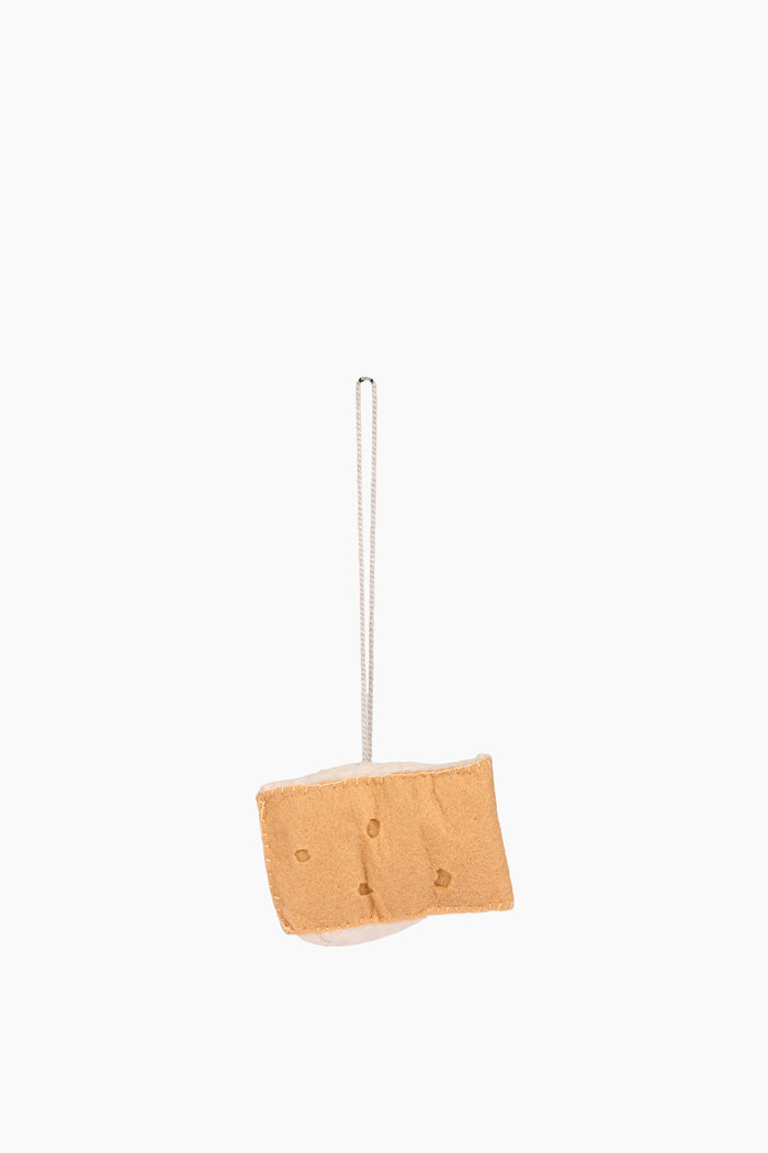 Felt Cheese Wedge Ornament