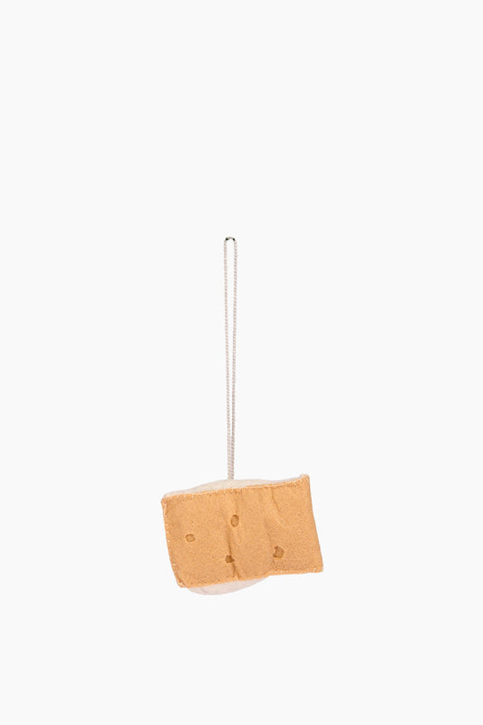 Felt Cheese Wedge Ornament