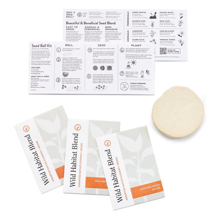Flower Seed Ball Kit