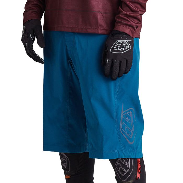 Flowline Short W/Liner Solid Slate Blue