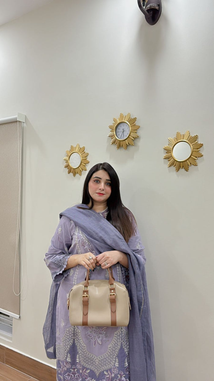 Fly bag beige & brown - astorebags.pk
